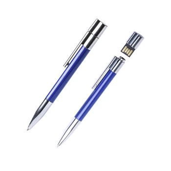 Флешка 32GB USB 2.0 "Ручка Blue"