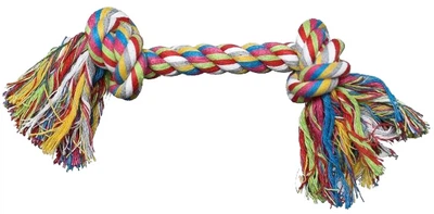 Іграшка для собак Pet Nova Канат два вузли 20 см (ROPE-2KNOT-20CM)