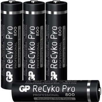 Akumulator GP ReCyko Professional NiMH AAA 85AAAHCB-2WB4 (4-Pack) (4891199199929)
