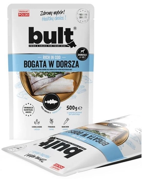 Mokra karma dla psów Bult Bogata w dorsza 500 g (5903802472301)