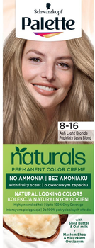 Farba do włosów Palette Permanent Naturals Color Creme trwale koloryzująca 8-16 Popielaty Jasny Blond (9000101649857)
