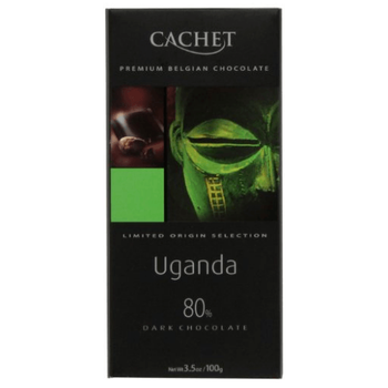 Шоколад черный Cachet Уганда 80% какао 100 г (762752)