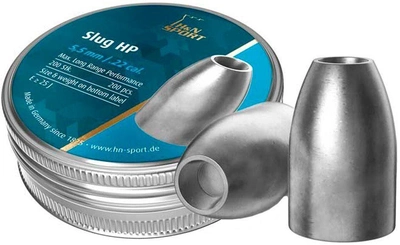 Кулі пневматичні H&N Slug HP кал. 5.53 мм. Вага - 1.36 грама. 200 шт/уп