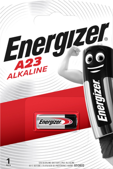 Батарейка Energizer A23/E23A Alkaline 1 шт (7638900083057)