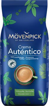 Кава Movenpick El Autentico Caffe Crema RFA SG натуральна смажена в зернах 1 кг (AGD-EKS-0000021)