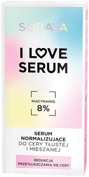 Сироватка Soraya I Love Serum Нормалізуюча для жирної та комбінованої шкіри 30 мл (5901045087962)