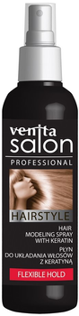 Płyn do układania włosów Venita Salon Professional Hairstyle Flexible Hold z keratyną 130 ml (5902101514507)
