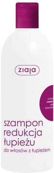 Шампунь Ziaja Dandruff Reduction для волосся з лупою 400 мл (5901887020158)