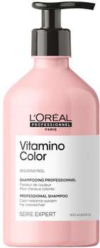 Szampon L'Oreal Professionnel Serie Expert Vitamino Color Shampoo do włosów koloryzowanych 500 ml (3474636975952)