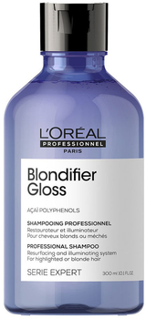 Шампунь L'Oreal Professionnel Serie Expert Blondifier Gloss Shampoo для блиску світлого волосся 300 мл (3474636974382)