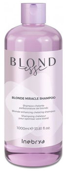 Szampon Inebrya Blondesse Blonde Miracle Shampoo odżywczy do włosów blond 1000 ml (8008277261461)