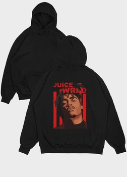 Чоловіче худі MODNO з принтом Hip-Hop/Juice WRLD XL Чорний (HD004-7-BL-004-1-136)