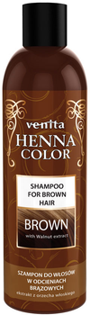 Szampon Venita Henna Color Brown ziołowy do włosów w odcieniach brązowych 250 ml (5902101519571)