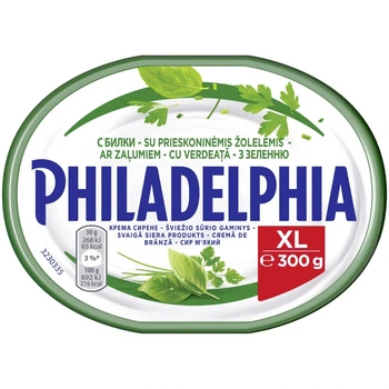 Сыр Philadelphia Филадельфия с зеленью, 300г