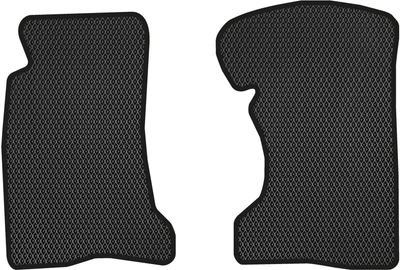 EVA коврики EVAtech в салон авто передние для Great Wall Hover H3 2005+ 1 поколение SUV EU 2 шт Black (GL51233AB2RBB)