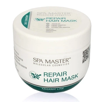 Восстанавливающая маска для волос с аргановым маслом Spa Master Professional Arganic Line Repair Hair Mask SM 101 500 мл