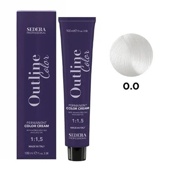 Крем-краска для волос SEDERA OUTLINE COLOR SEDERA Professional 0.0 нейтральный корректор 100 мл
