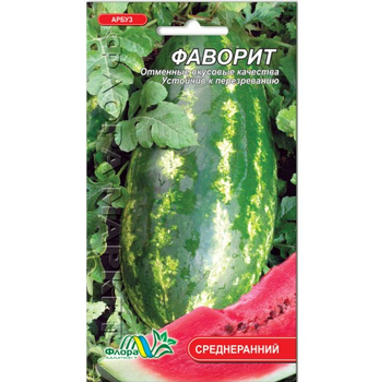 Семена арбуз Фаворит среднеранний 2 г