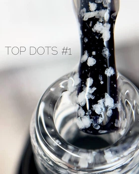 Топ для гель лака без липкого слоя Crooz Top Dots №1 8 мл