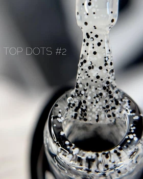 Топ для гель лака без липкого слоя Crooz Top Dots №2 8 мл