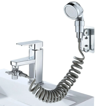 Комплект для миття з душем та кріпленням на змішувач Modified Faucet With External Showe
