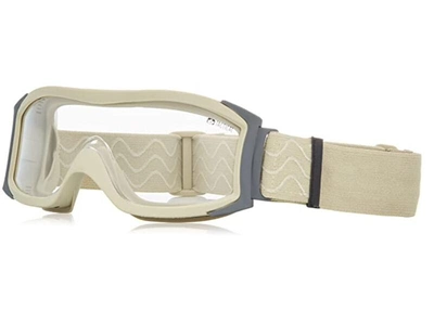 Баллистическая тактическая маска Bolle X1000 Tactical Goggles Anti-Fog & Anti-Scratch Ballistic Lens Тан (Tan)