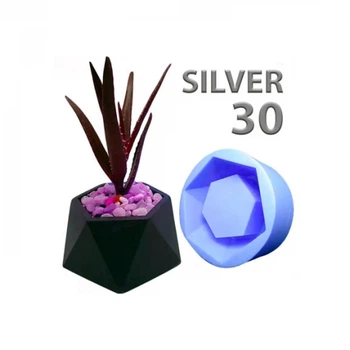 Силикон универсальный для гипса, мыла, воска, форм Silver 30 (500 г.)