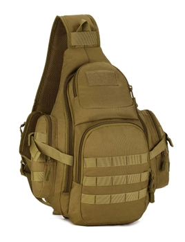 Рюкзак тактический однолямочный Protector Plus X212 coyote