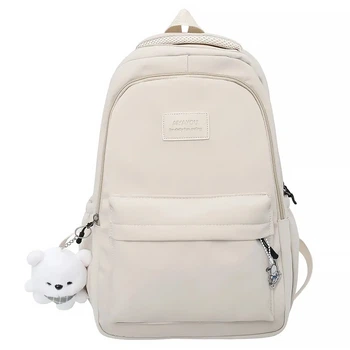 Рюкзак Lesko 633227 Ivory 20-35L с брелком подростковый