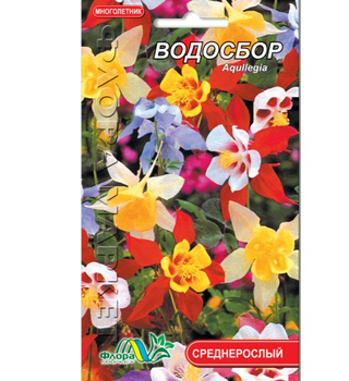 Семена водосбор смесь разные цвета многолетник среднерослый 0.1 г