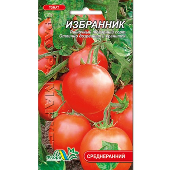 Семена Томат Избранник красный среднеранний 0.1 г