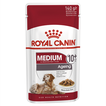 Вологий корм для собак Royal Canin Medium Ageing 10+ 10 x 140 г (9003579008409)
