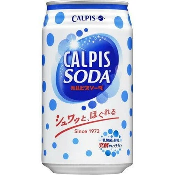 calpis　【1】 Напій молочний японський Asahi Calpis Soda 350 мл від продавця