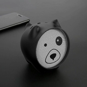 Портативная колонка Baseus Dogz Wireless Speaker E06 Black