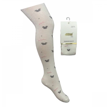 Дитячі колготки ARTI Kids колір білий, вік 3-4 роки, зріст 93-105 см (300334)