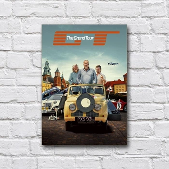Дерев’яний постер шоу «The Grand Tour» 210х297 мм