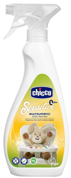 Płyn Chicco Sensitive do czyszczenia powierzchni 500 ml (8058664122233)