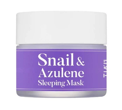 Нічна маска з равликом та азуленом Tiam Snail & Azulene Sleeping Mask 80 мл