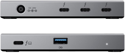 USB-хаб Alogic BLAZE Thunderbolt 4 Space Grey (TB4H3TB)