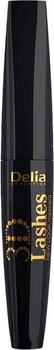 Tusz do rzęs Delia Cosmetics New Look 3D Lashes z efektem trójwymiarowego spojrzenia Wydłużający Czarny 12 ml (5901350431894)