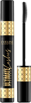 Tusz do rzęs Eveline Ultimate Lashes Mascara pogrubiający Black 8 ml (5903416001805)