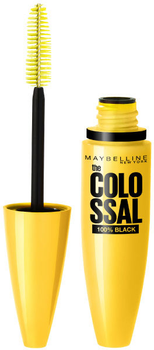 Tusz do rzęs Maybelline New York Colossal 100% Black Mascara pogrubiający 10.7 ml (0000030079847)