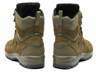Зимние мужские водонепроницаемые берцы ботинки Teda Койот 42 р Kali с натуральной кожи повышенной прочности с гидрофобной отделкой анатомичная форма