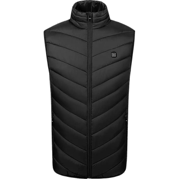 Мужской жилет с подогревом HeatFashion Electric Heating Vest Черный 8XL (Kali 7077729)