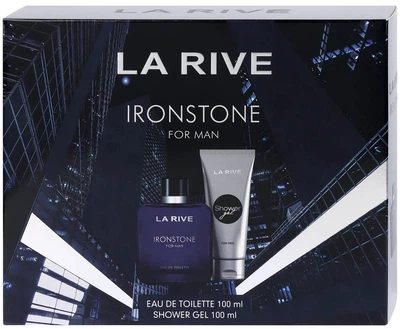 Набір для чоловіків La Rive Ironstone For Man Туалетна вода 100 мл + Гель для душу 100 мл (5903719641807)