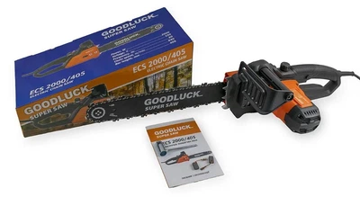 Пила цепная электрическая GOOD LUCK SUPER ECS 2000/405 (боковое расположение мотора шина 405мм)