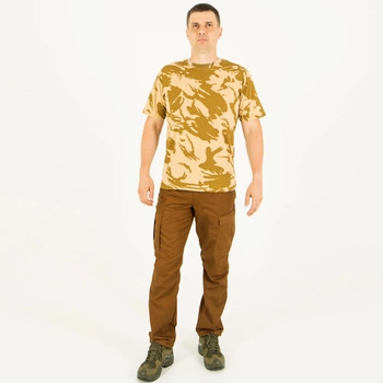 Камуфляжная футболка Сахара, цвет койот, 48