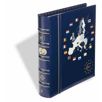 Альбом Leuchtturm, VISTA для наборів євромонет (12 країн) з футляром, том 1