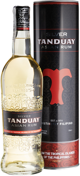 Ром Tanduay Asian Rum Silver 0.7 л 40% металевий тубус (2021000179105)