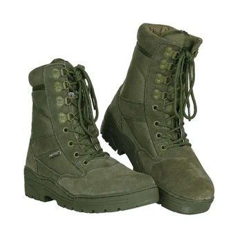 Мужские высокие ботинки обувь стильный и удобный выбор для активного отдыха прочные SNIPER от FOSTEX GARMENTS Оливковый 43 размер